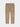 Pantalon Carotte en Velours Beige