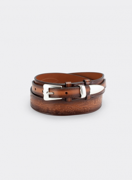 Western Leather Belt Andersons