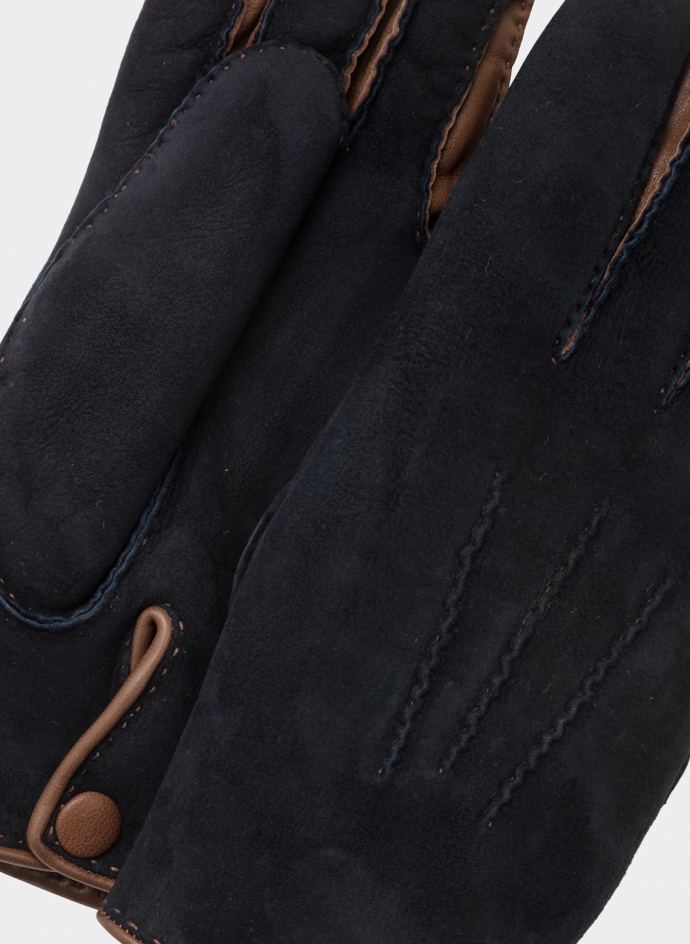 Agnelle Gloves Calfskin Leather