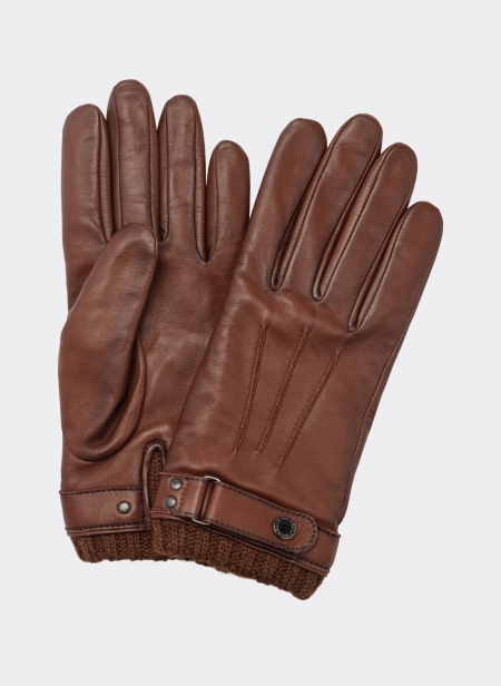 Agnelle Gloves Calfskin Leather Patina