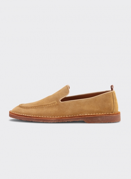 Mocassins Suede Leather Crepe Buttero