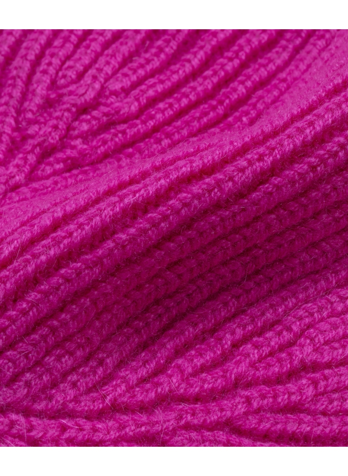 Aviatic Knitted Rib Beanie Cashmere
