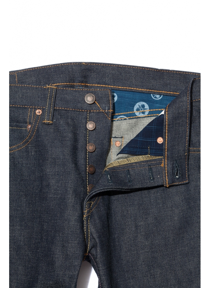 0306-C 14.7oz Copper Label Tight Tapered Momotaro Jeans