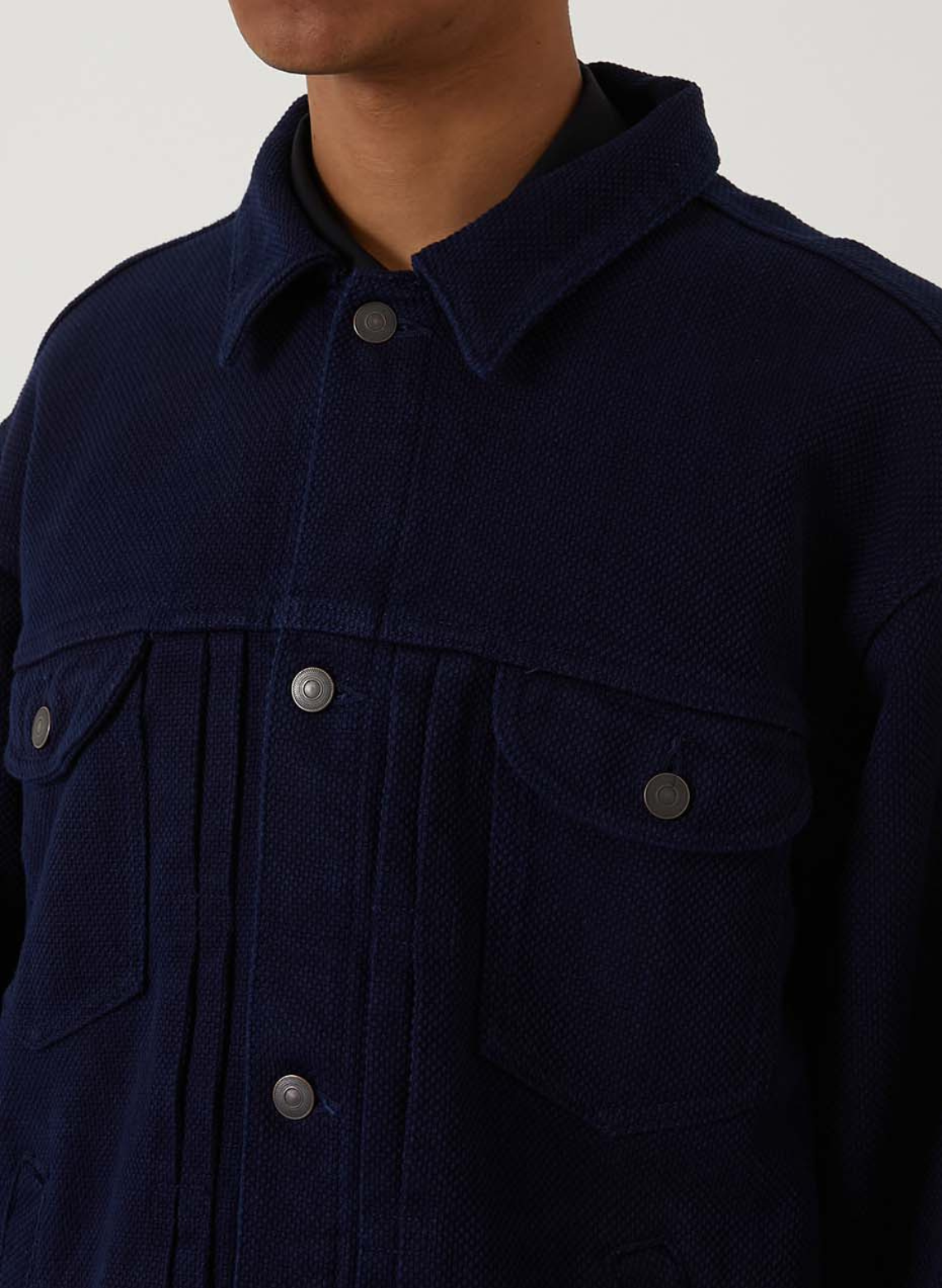 SASHIKO TRUCKER JACKET