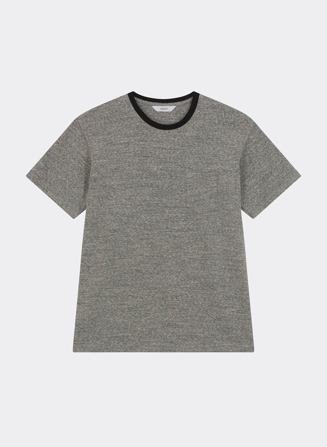 Pocket Ringer T-Shirt Gray/Black