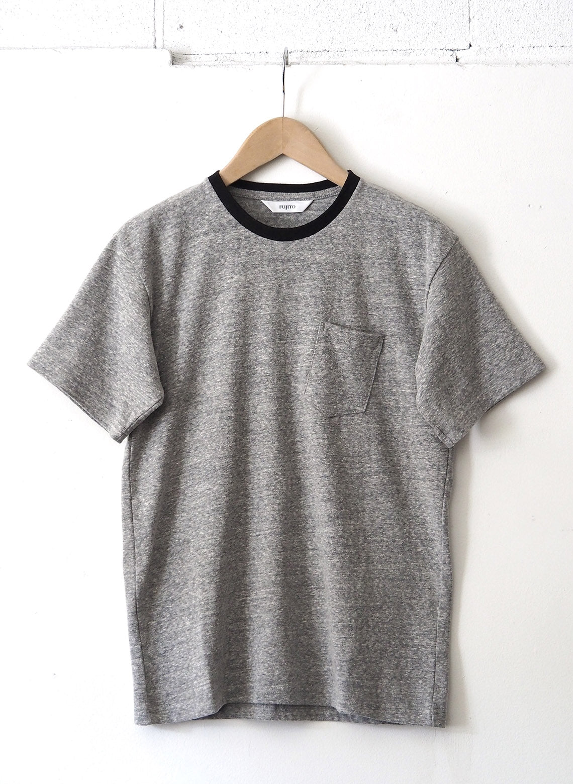 Pocket Ringer T-Shirt Gray/Black