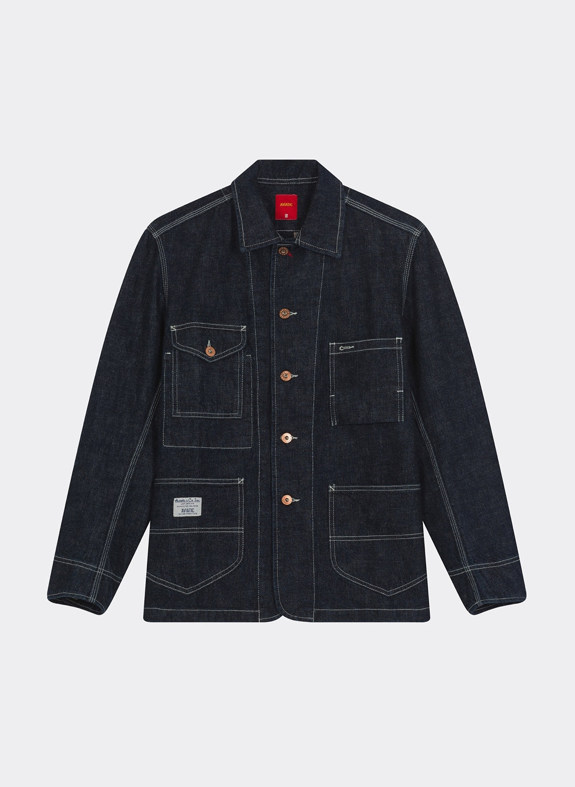 Japanese Denim Jacket 4 Pockets Indigo