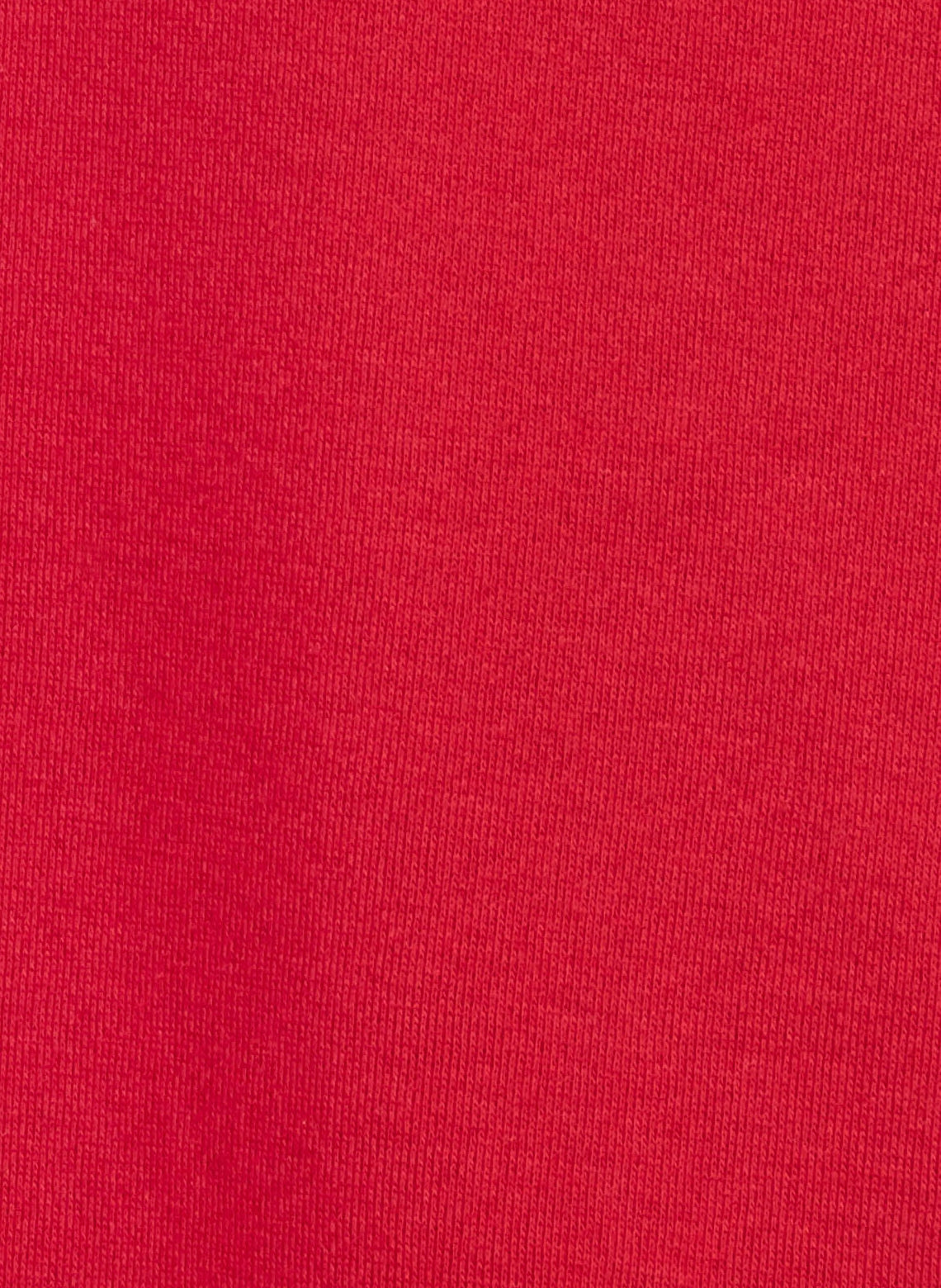 Japanese French Terry Round Neck Sweatshirt Red