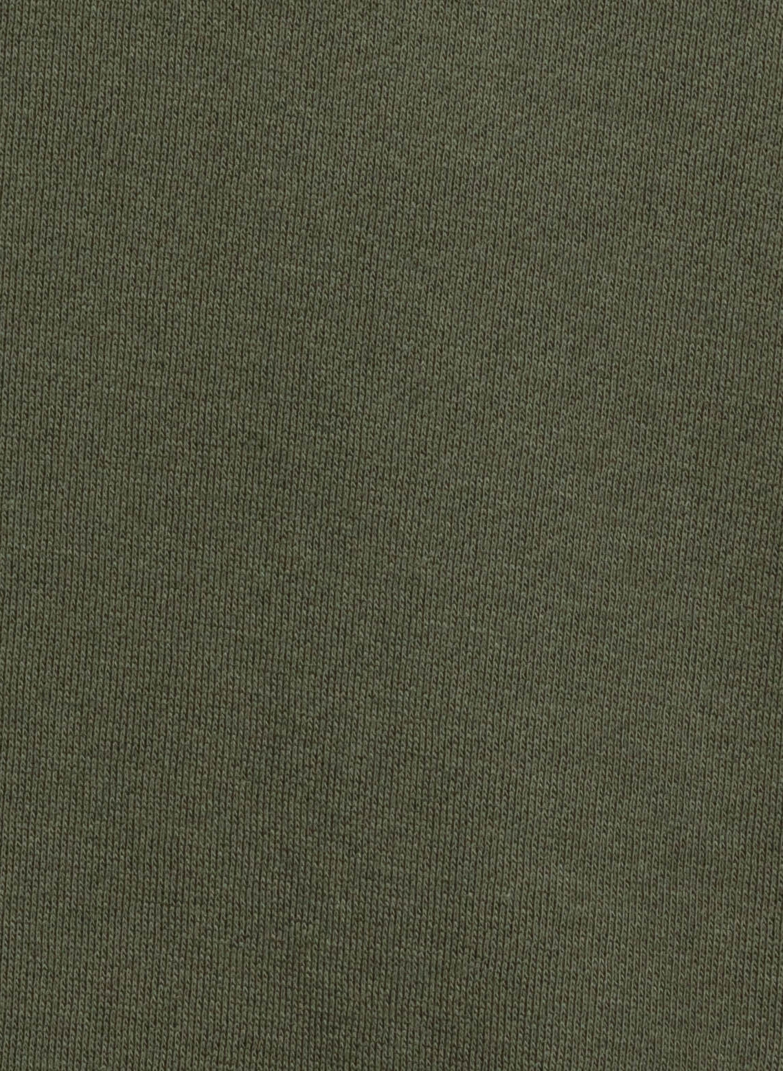 Japanese French Terry Round Neck Sweatshirt Khaki