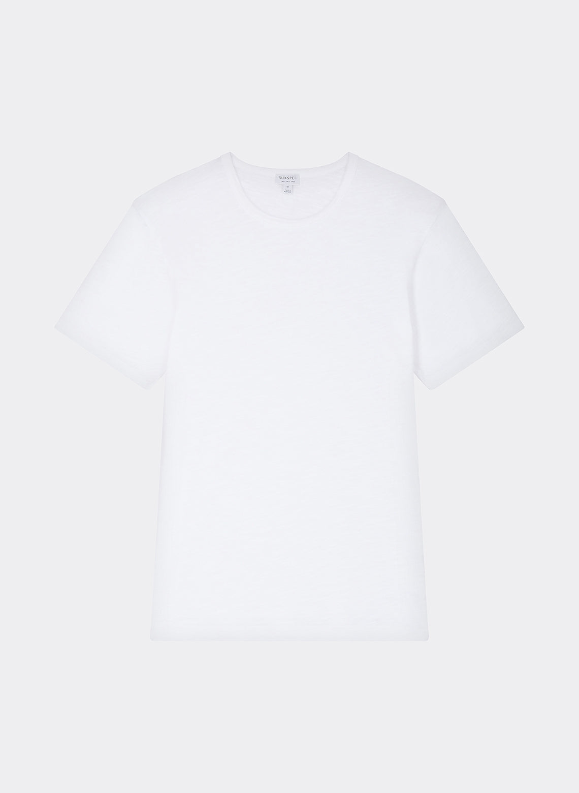 T-Shirt en Coton et Lin White