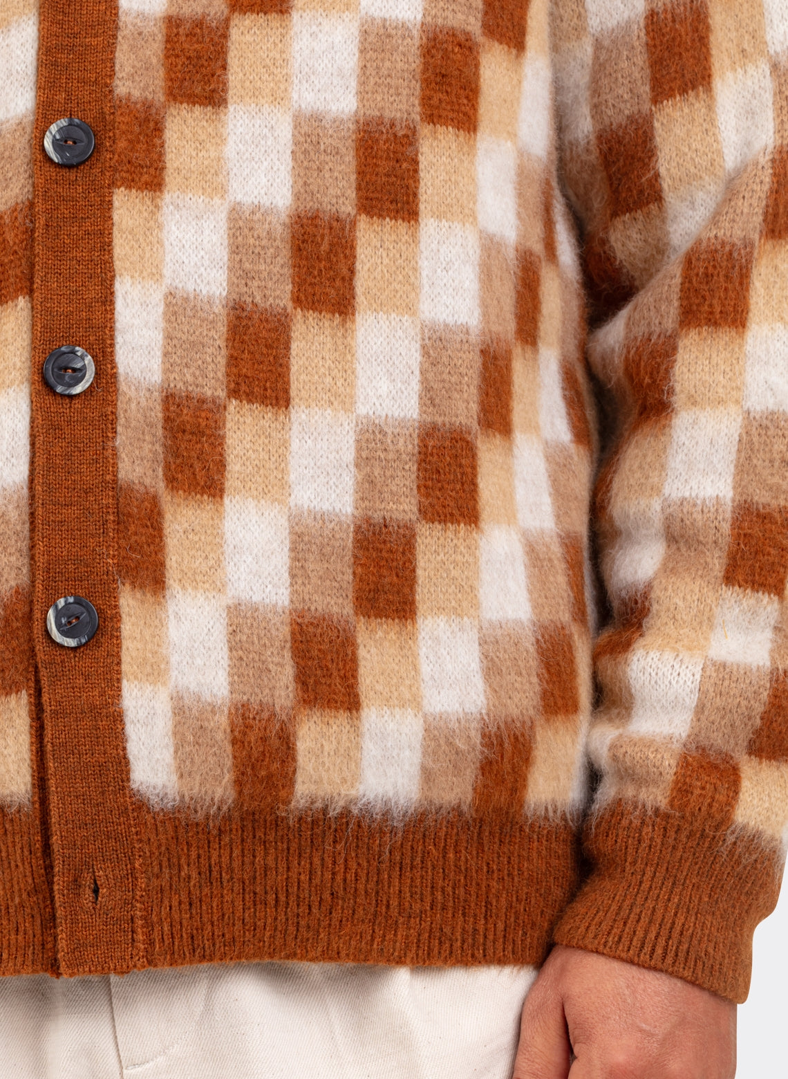 Cardigan Alpaga Check