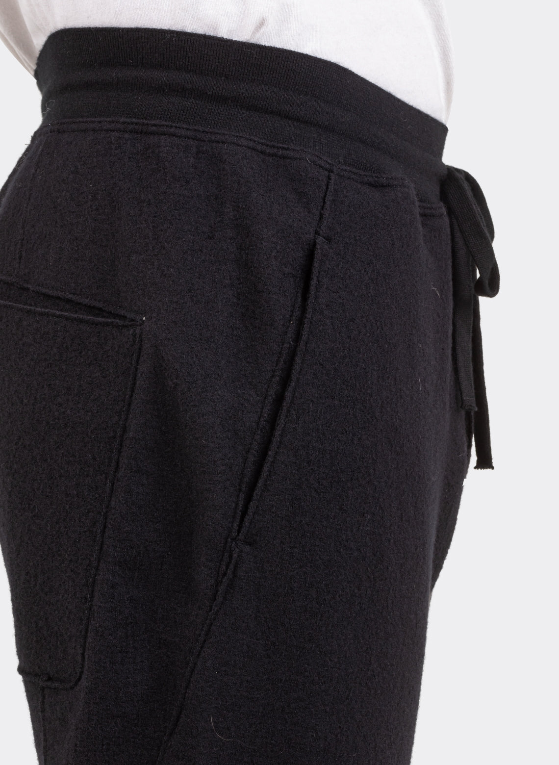 Boiled Wool Jogging Pants