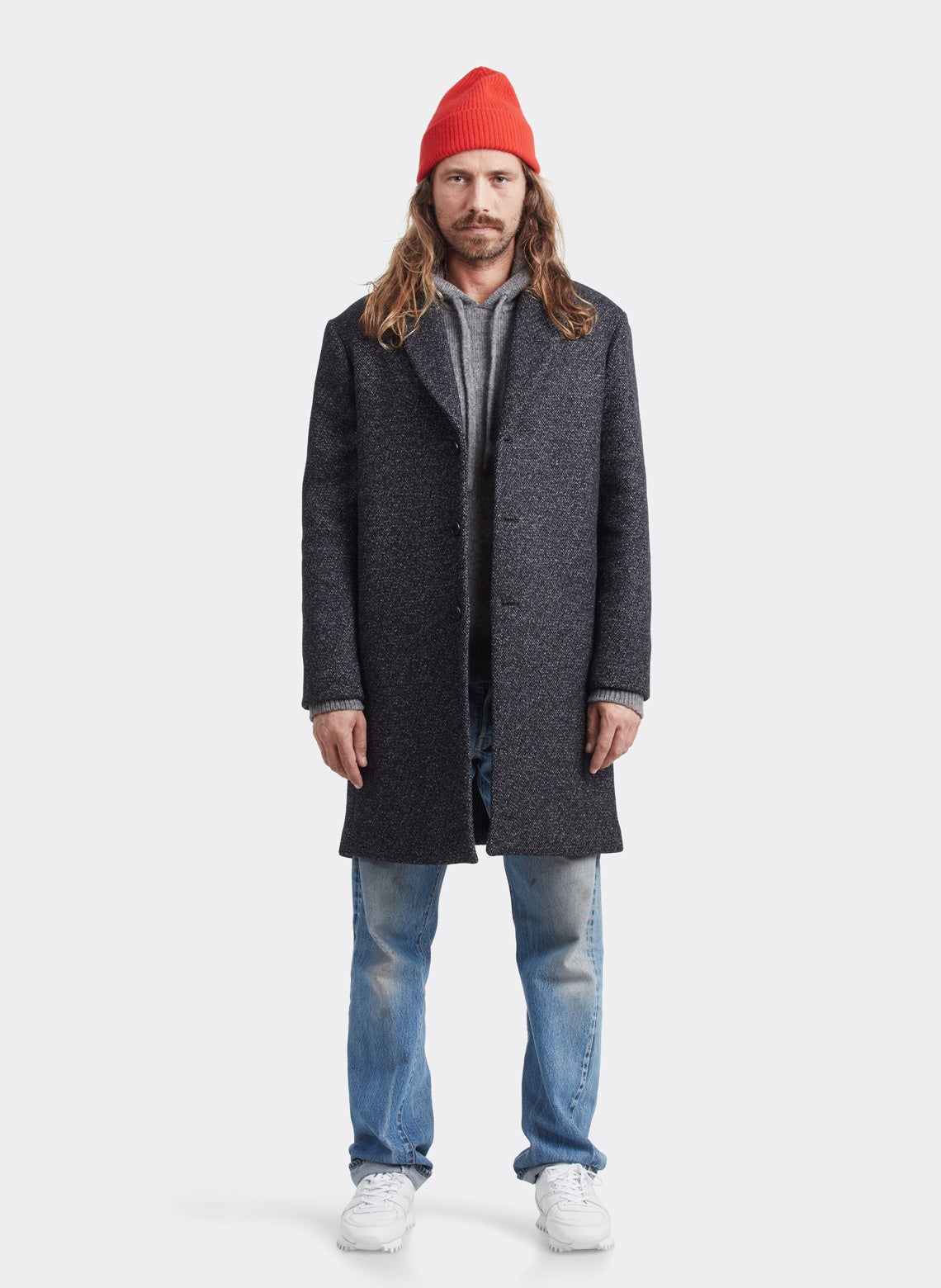 Manteau Beaubourg Laine Vierge Double Face