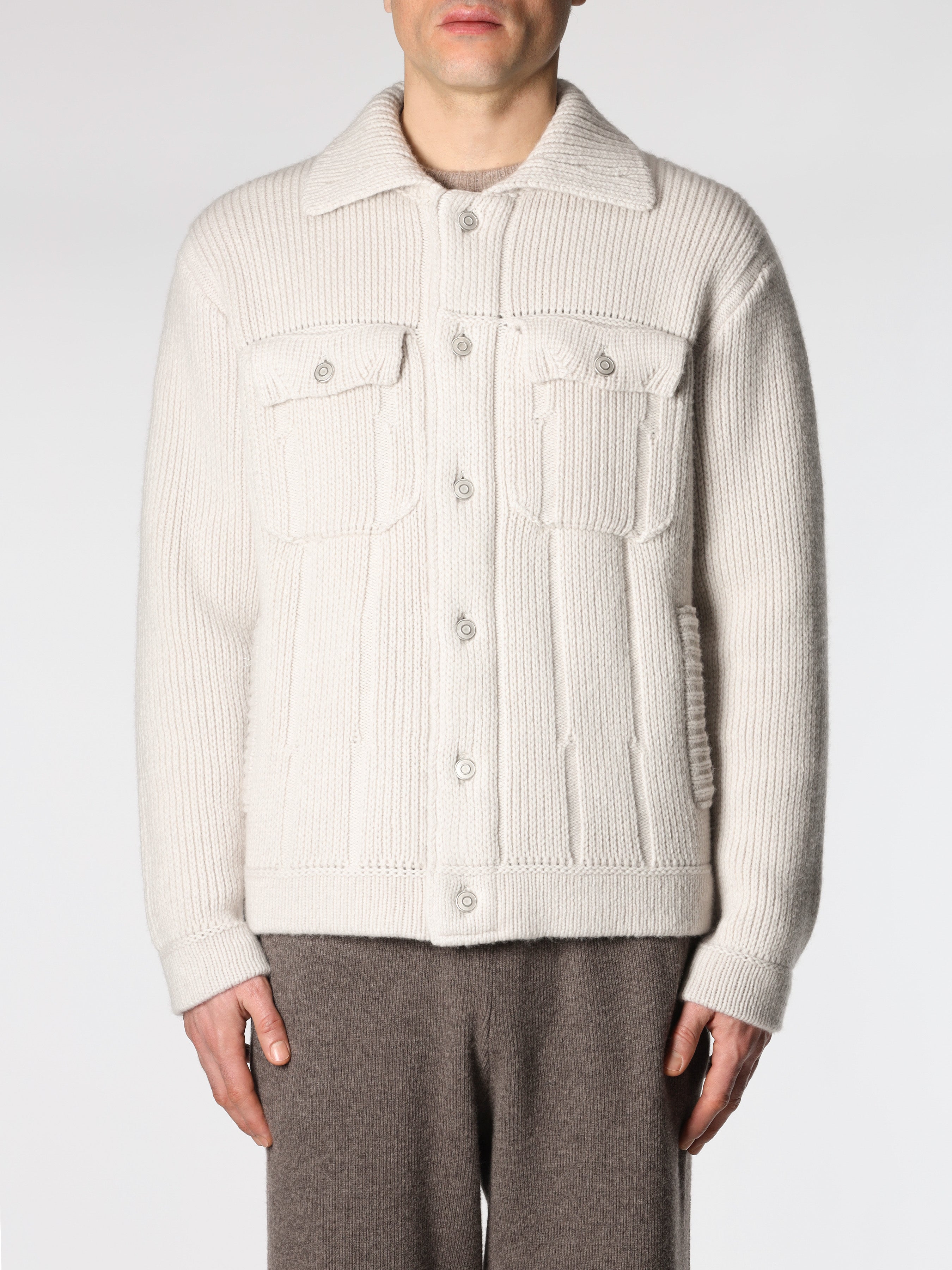 Veste " Denim " en Maille