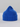 Bonnet en Lambswool et Caregora™ Royal Azure