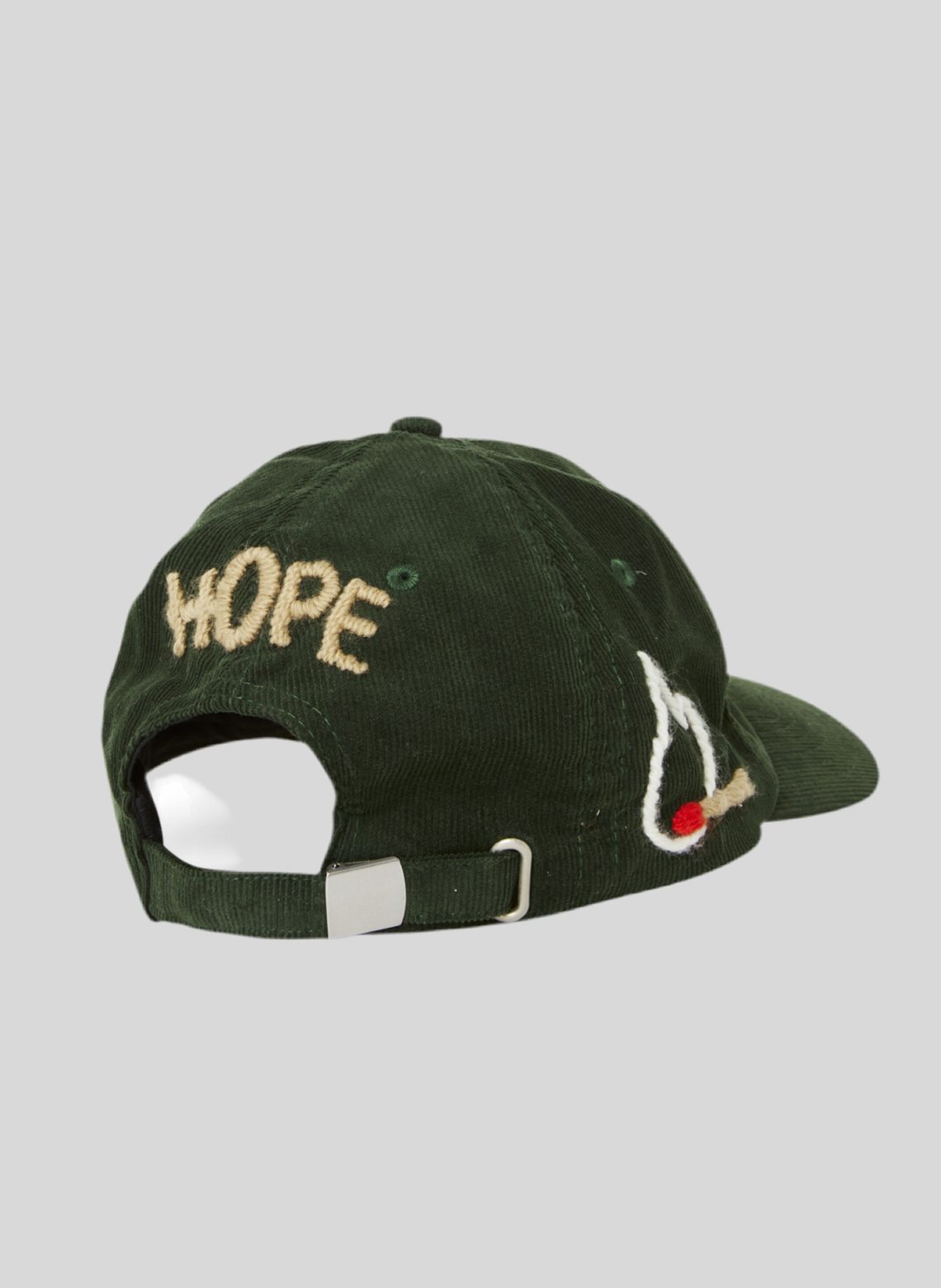 CASQUETTE BRODÉE "HOPE" OLIVE