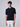 Polo en maille texturée effet éponge Navy