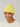 Bonnet en Lambswool et Caregora™ Acid Yellow