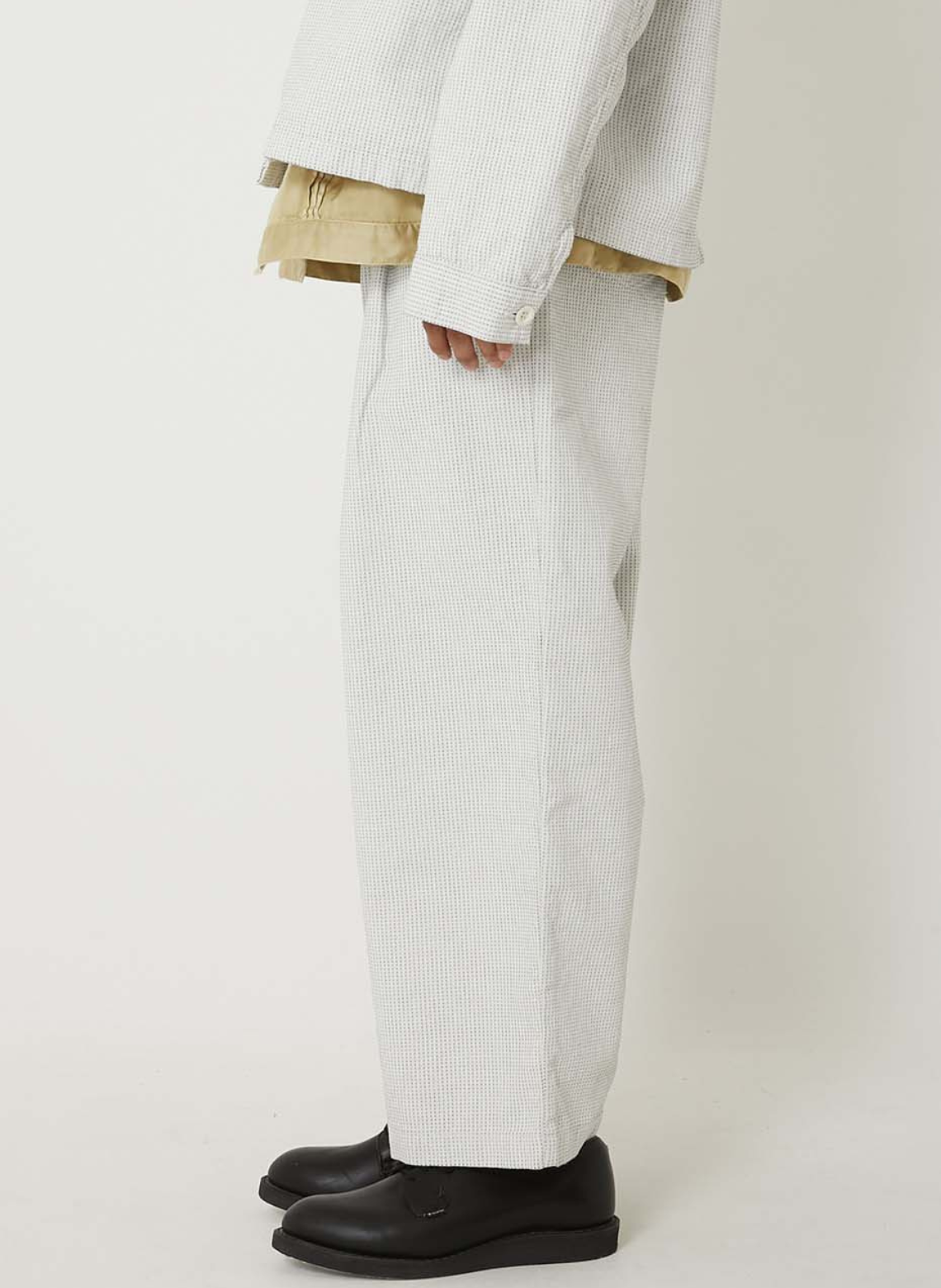 COMPACT TROUSERS EMPAKU WHITE