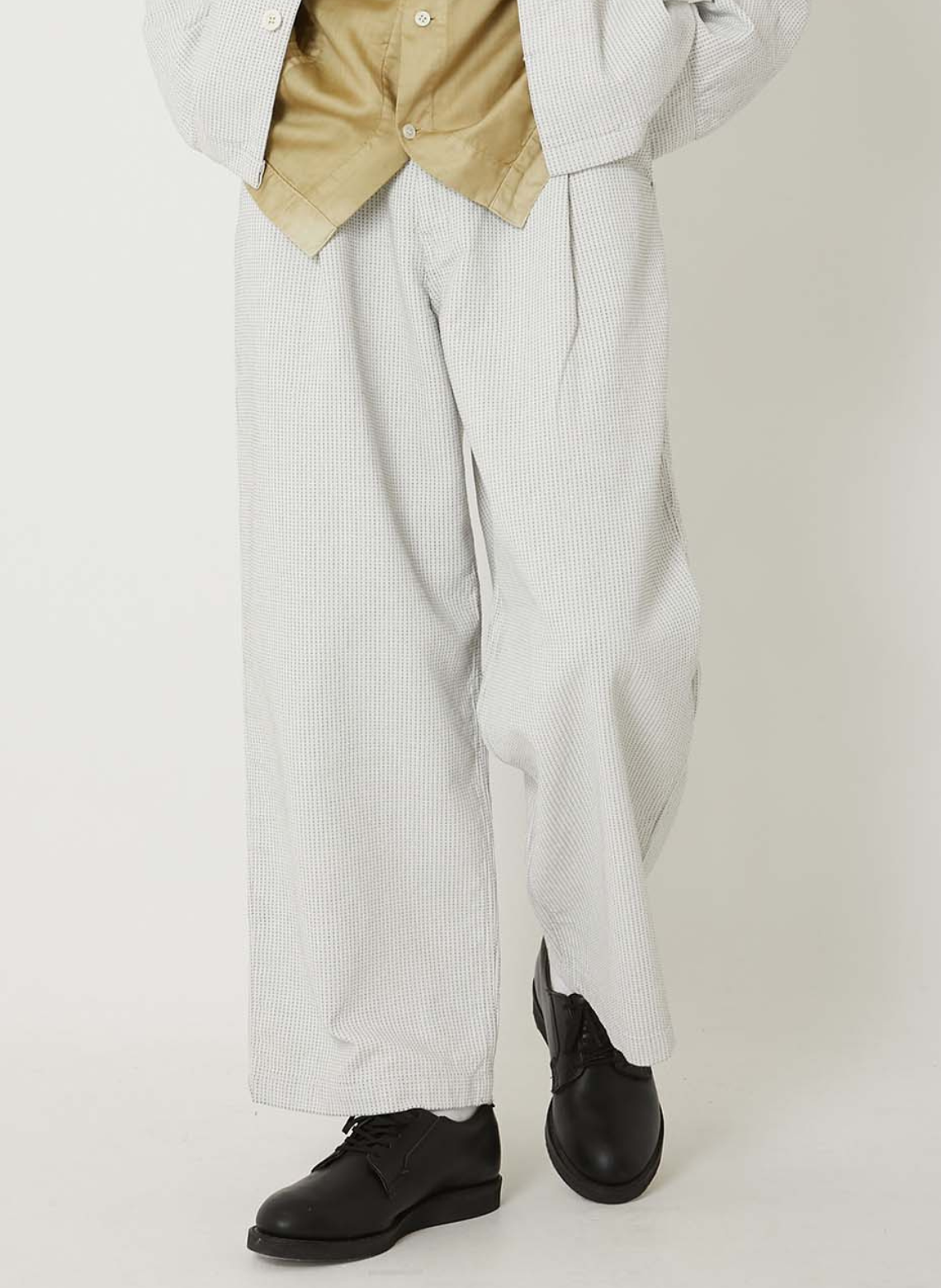 COMPACT TROUSERS EMPAKU WHITE