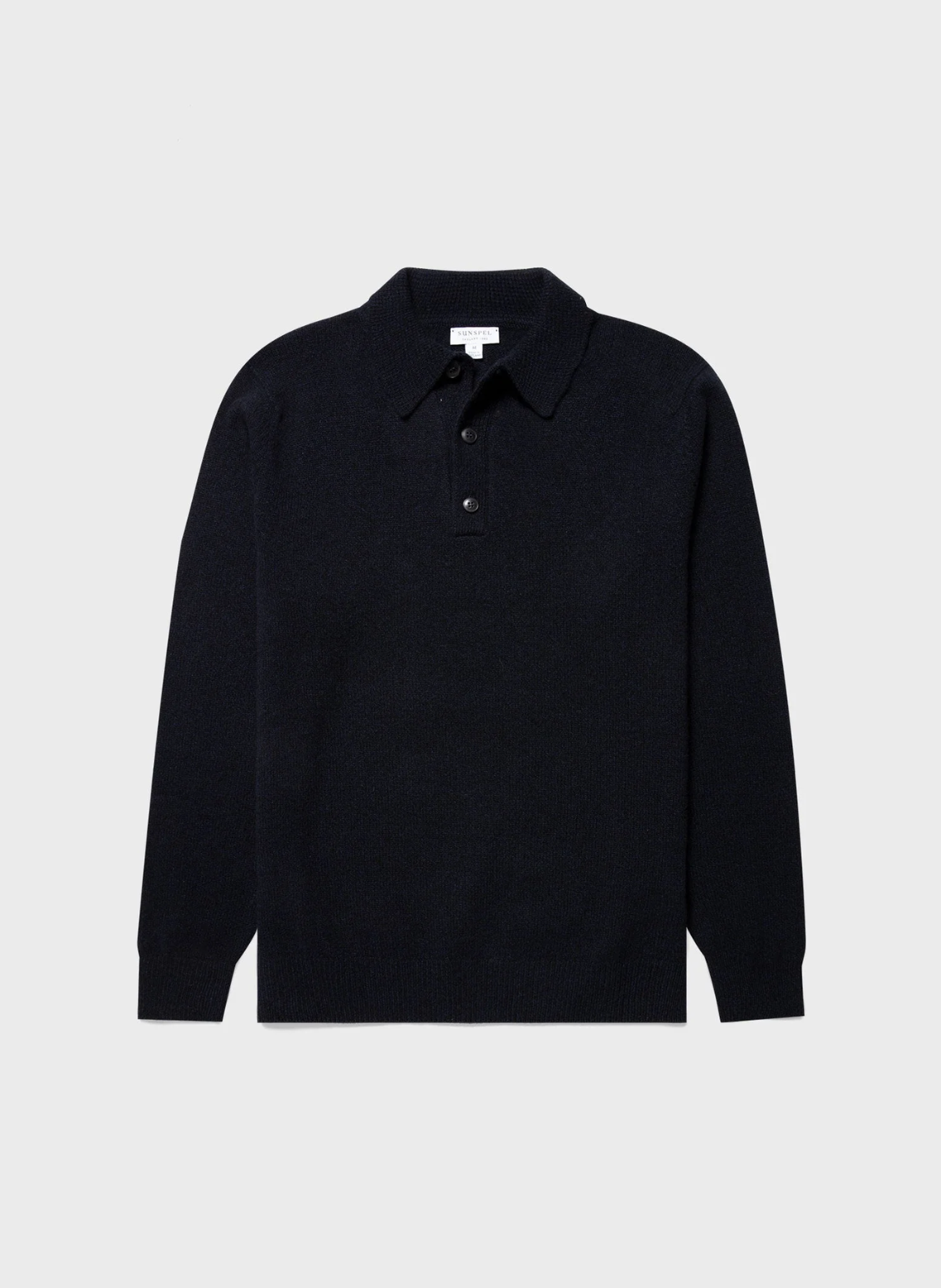 POLO EN LAINE D'AGNEAU DARK NAVY