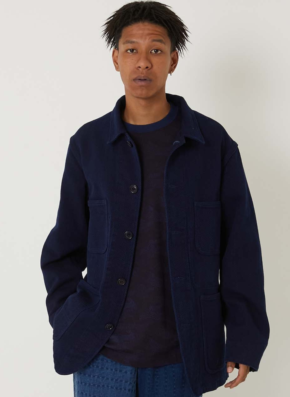 SASHIKO COVERALL JACKET