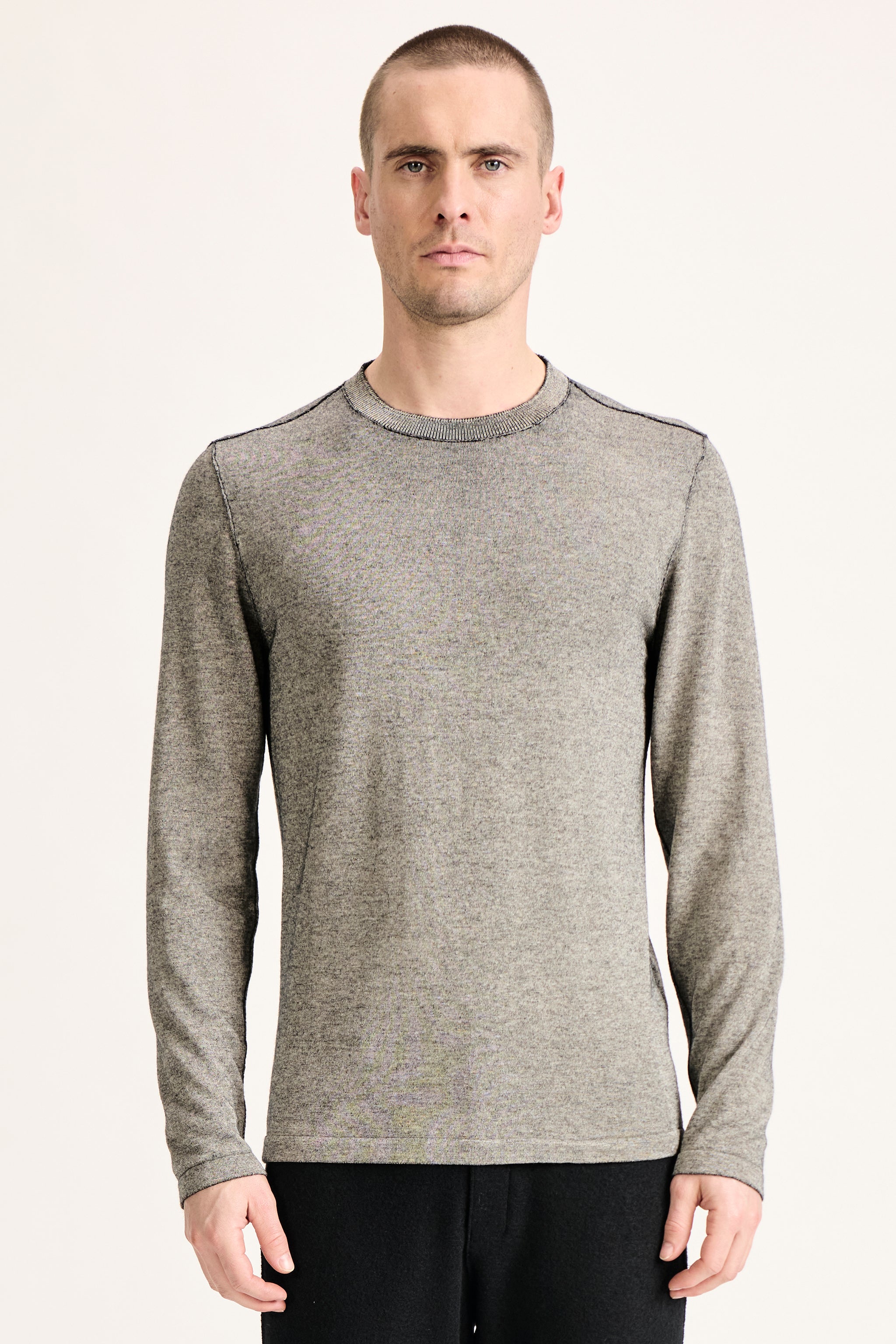 Pull vanisé à coupe regular