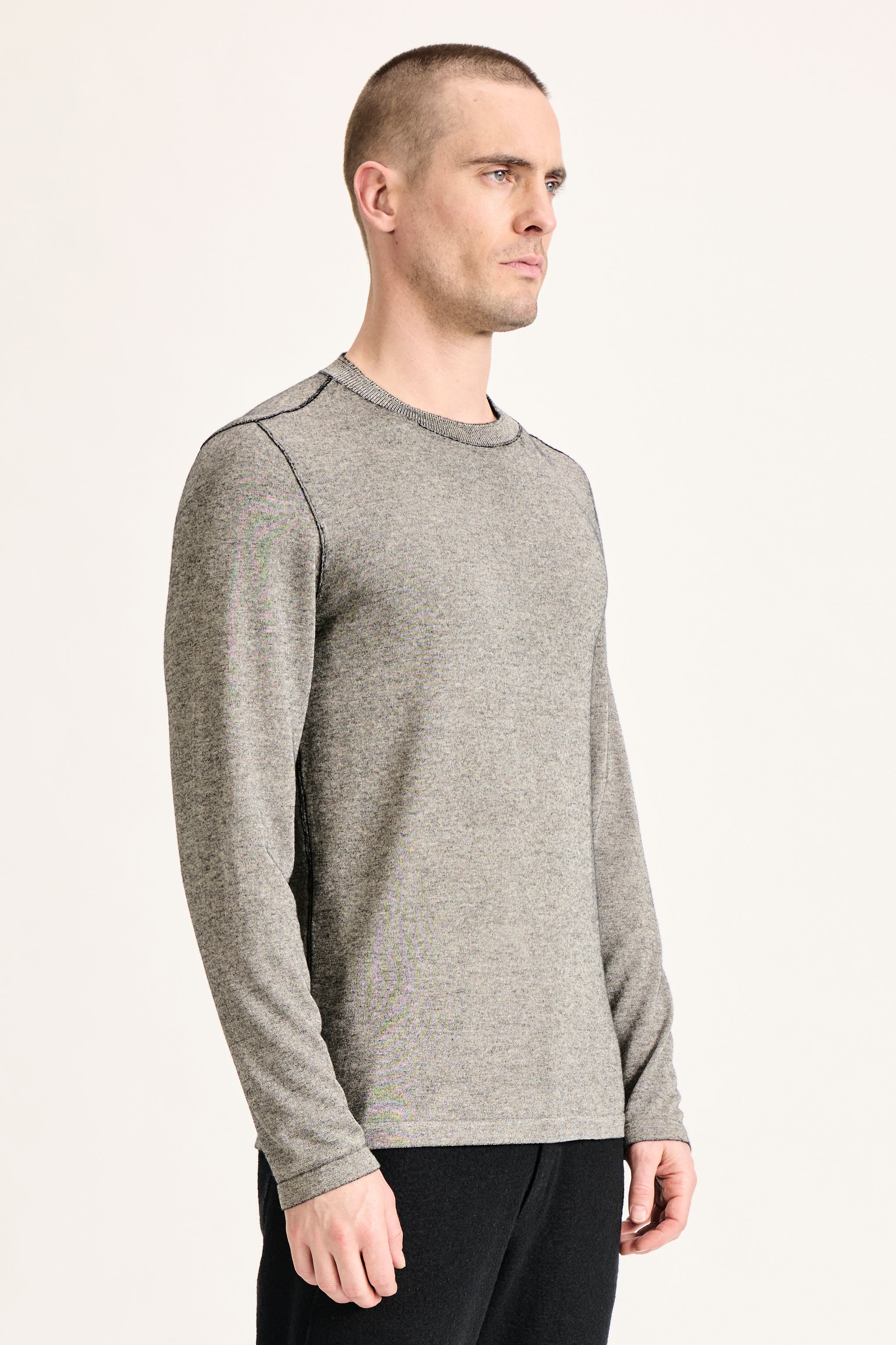 Pull vanisé à coupe regular
