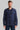 Cardigan en Lin Teinture à Froid Bleu