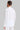 Chemise col mao en lin Blanc