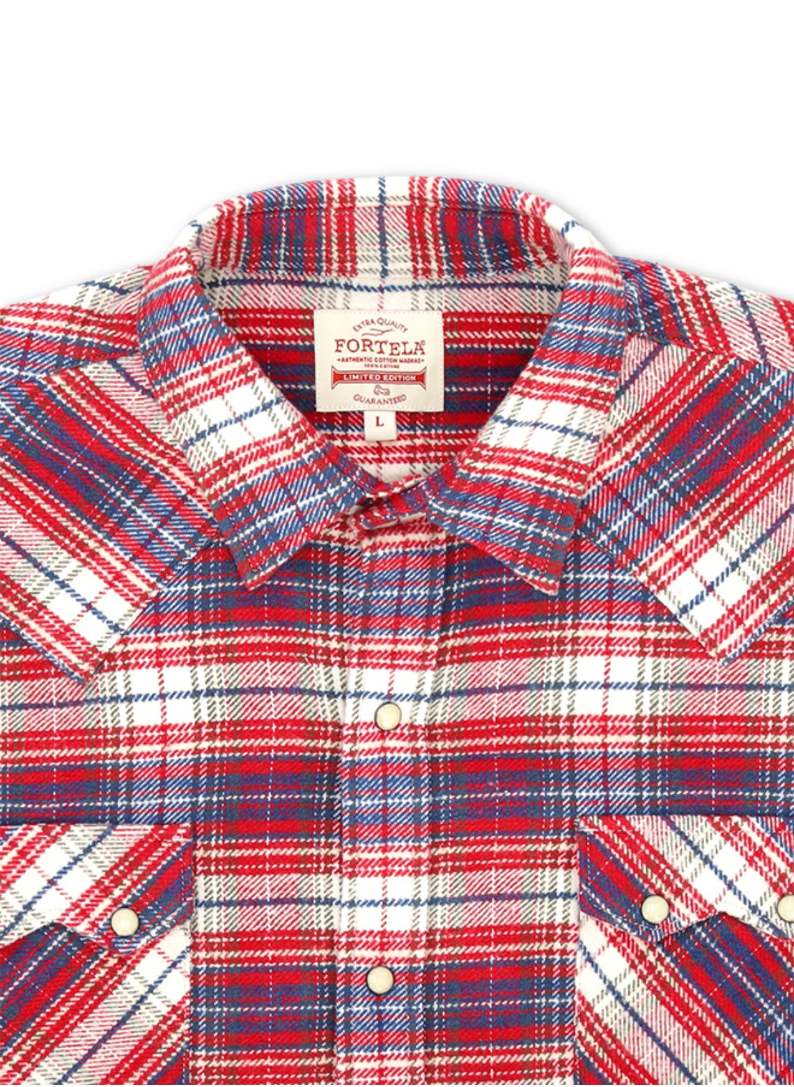 CHEMISE EN FLANELLE DE COTON