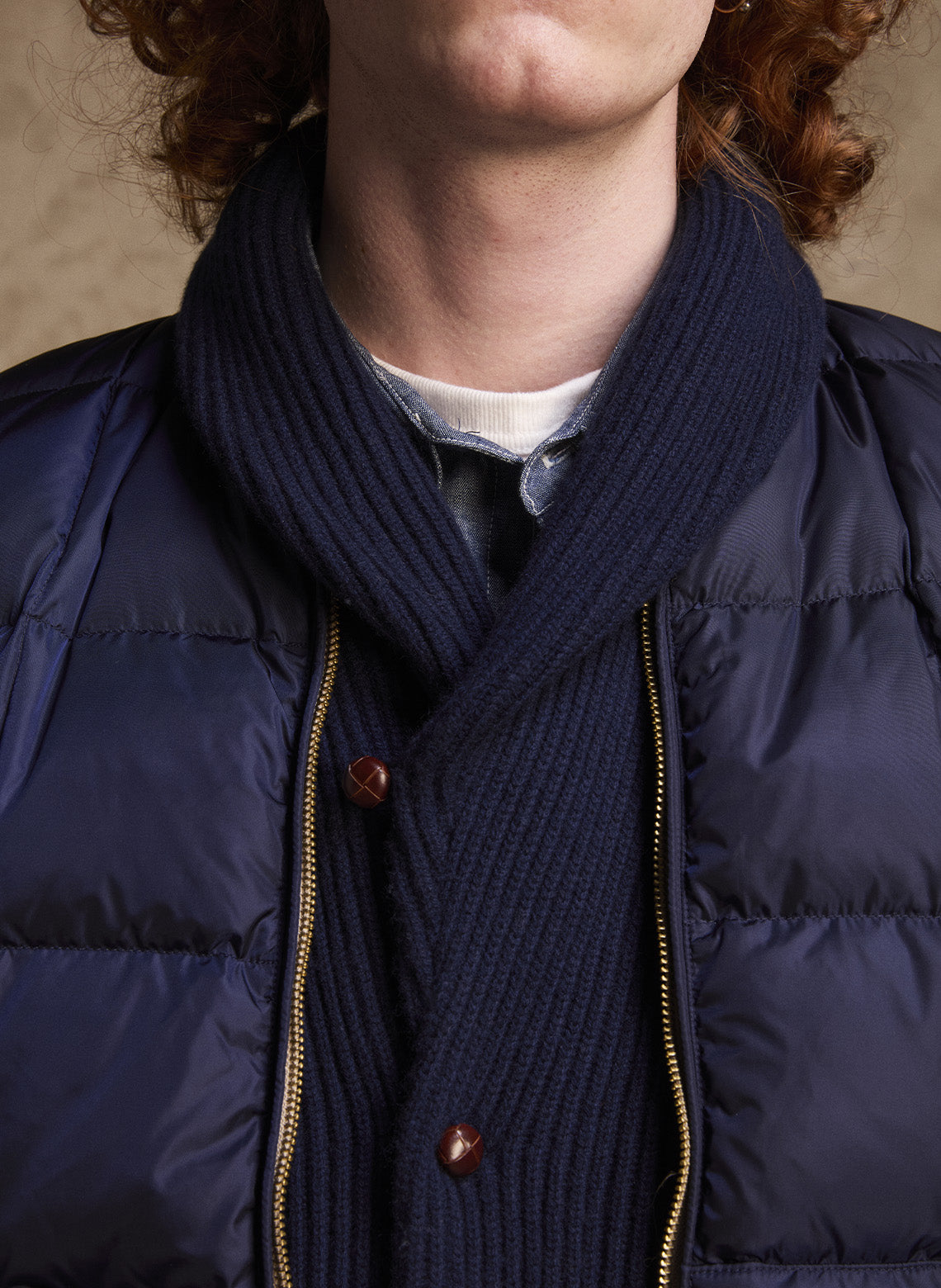 GILET SANS MANCHES DUVET D'OIE